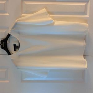 Excellent condition classic elegant white blouse size XL
